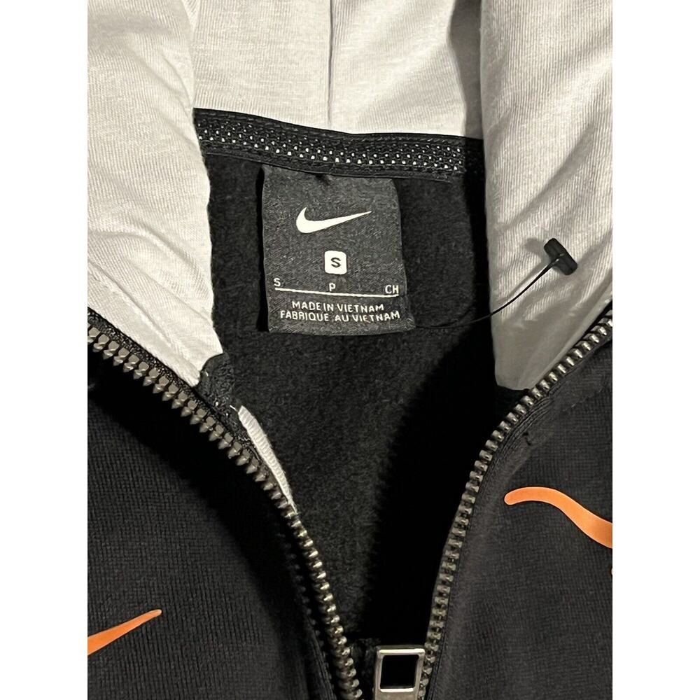 Nike UT Texas Longhorns Sz S Sideline Showout Short Sleeve Full-Zip Hoodie - Picture 11 of 16